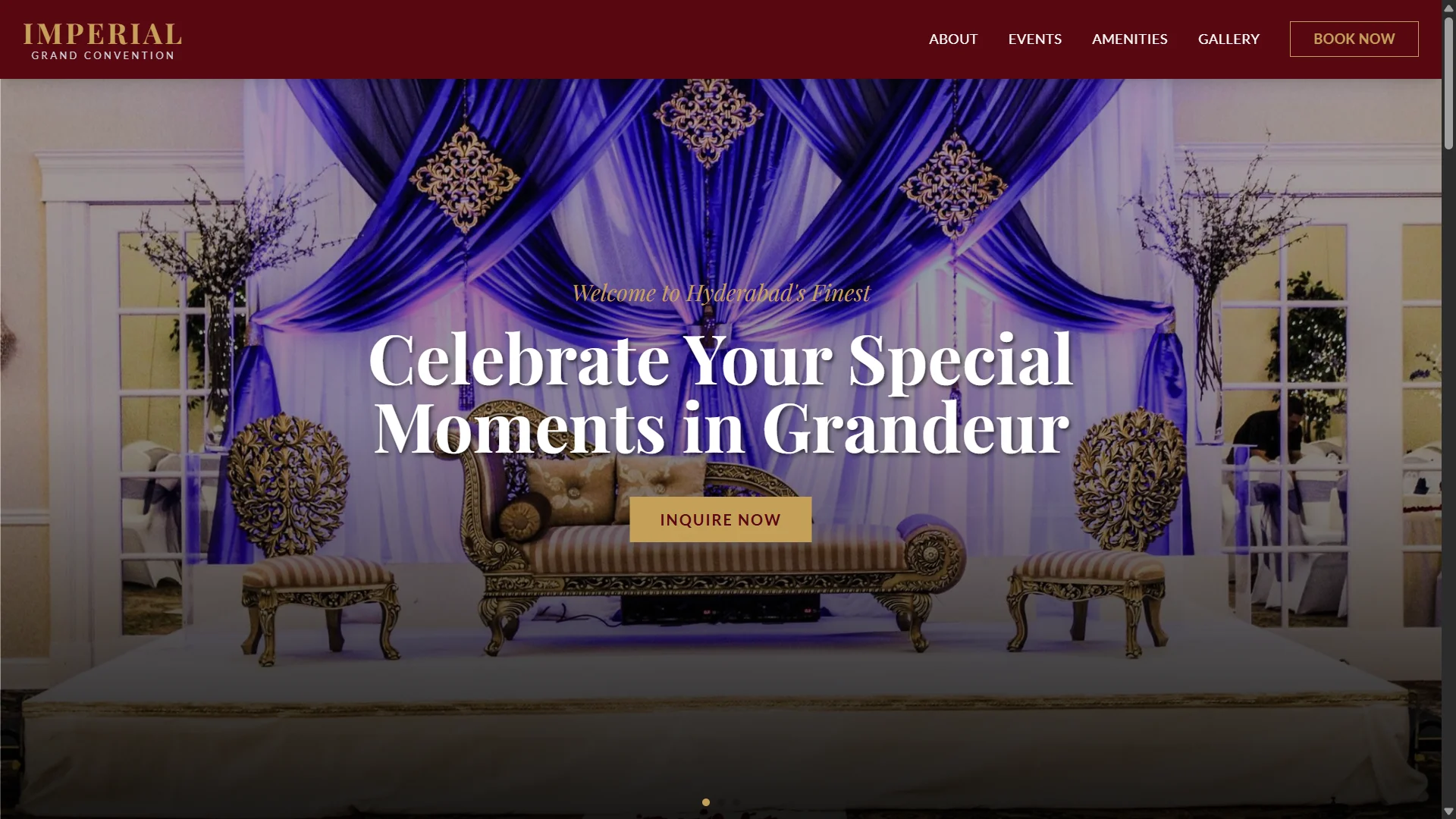 Imperial - Grand Convention website